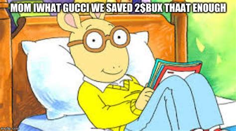 gucci bag broken meme|gucci arthur meme.